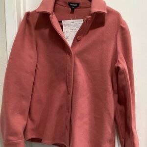 Express Rose Button-Up Shirt